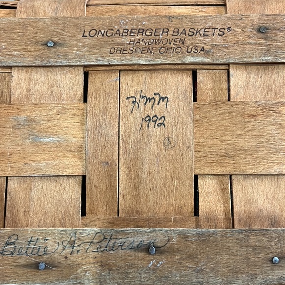 LONGABERGER BASKETS Basket - Picture 12 of 14